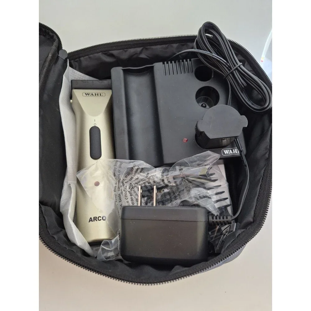 Wahl Professional Animal Arco Pet Cordless Clipper Kit In Carry Pouch